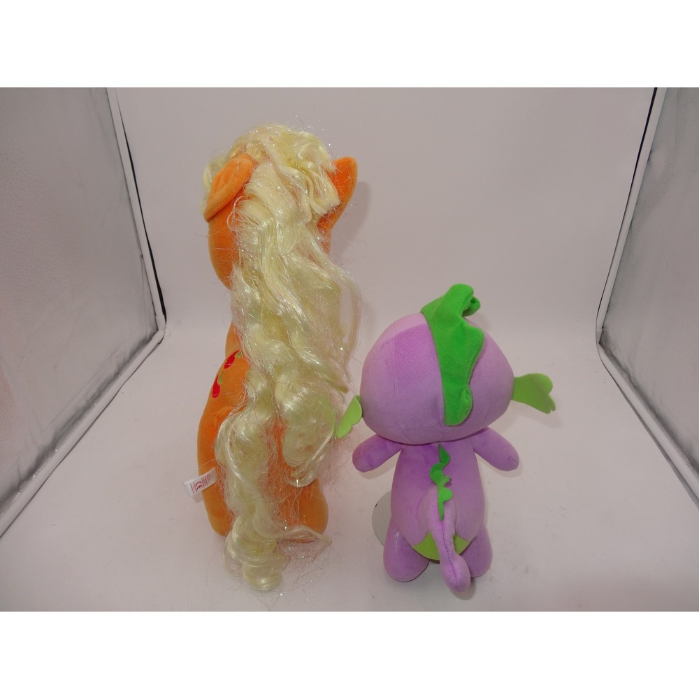My Little Pony Ty Sparkle Applejack and Spike Plush Toy Set 2017 Hasbro - Picture 9 of 10